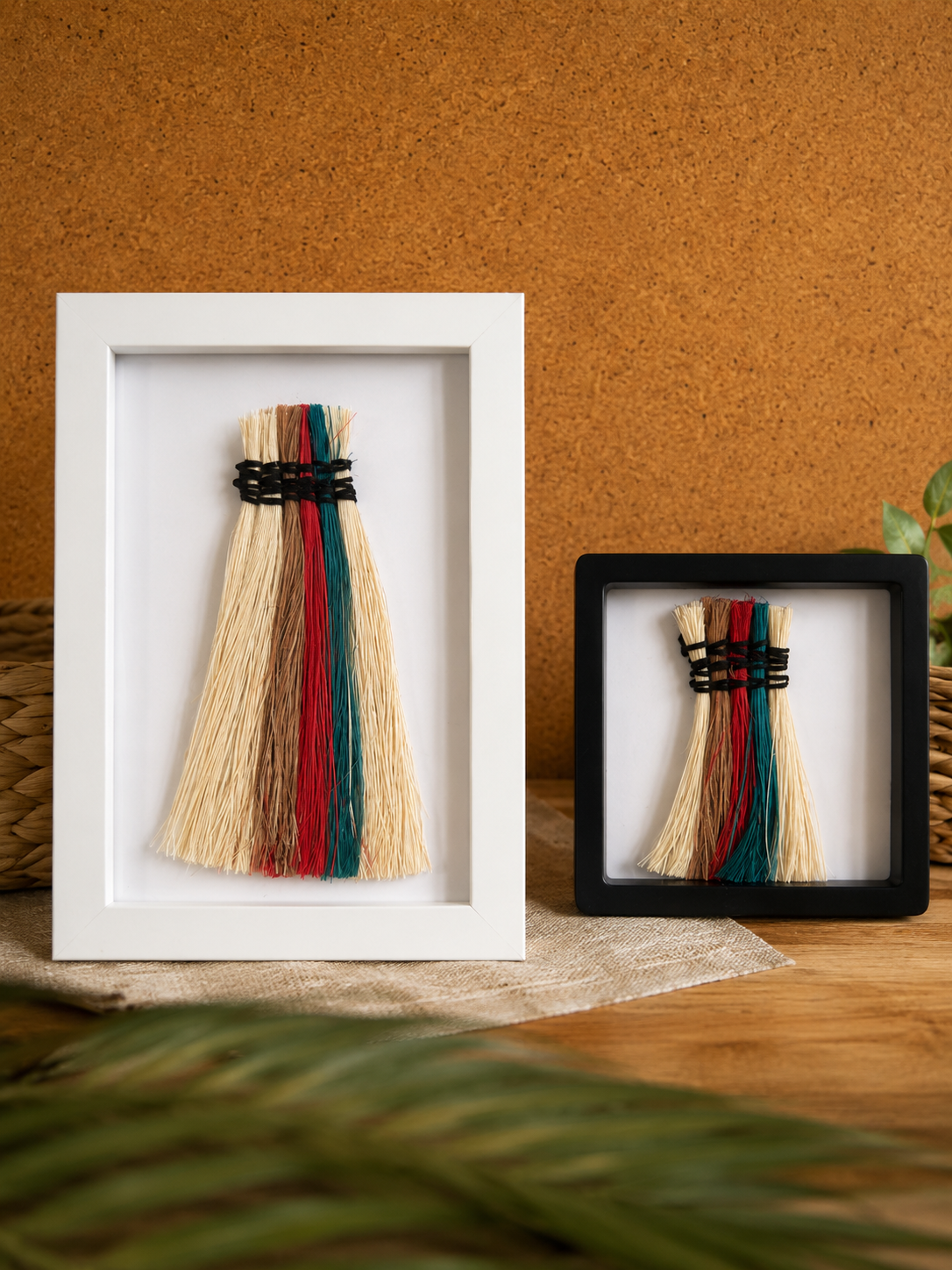 Parahuhu Framed Kakahu Set ‘Uenuku & Kahukura’