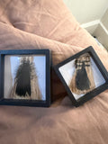 Parahuhu Framed Kakahu Feather Set